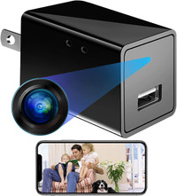 Mini Spy Camera Hidden Camera USB Charger- 1080p HD - Brand New
