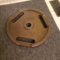 JADE USA METAL WEIGHT PLATE 45LBS