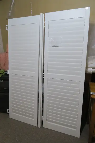 California Shutters fits window opening 46-1/2" wide x 68" high, View more