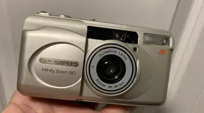 Olympus Infinity Zoom 80 QD Point And Shoot Film Camera , View more