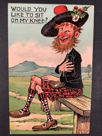 Scotsmen Vintage Postcards 1905-1912  ( 11 ) 