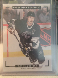 carte de hockey 15-16 Upper Deck Portfolio Wayne Gretzky