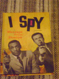 COLLECTABLE BOOK FROM 1966, "I SPY ...MESSAGE FROM MOSCOW"