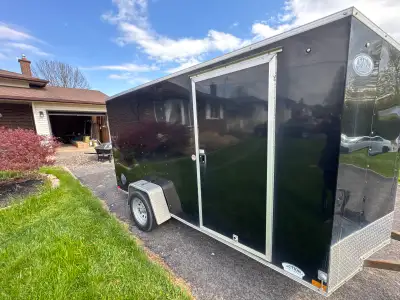 Trailer for sale I don’t have key for side door, will have to get made Serious inquireries only plea...