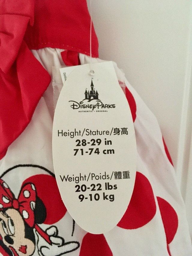 Minnie Mouse Summer Dress With Diaper Covering in Clothing - 9-12 Months in Kingston - Image 4