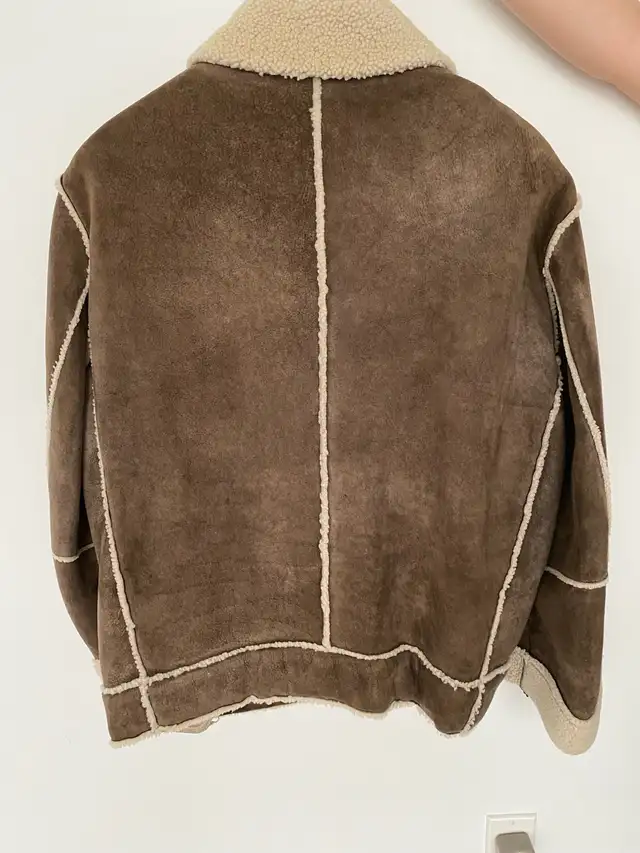 Hugo Boss aviator leather jacket men in Men's in City of Toronto - Image 4