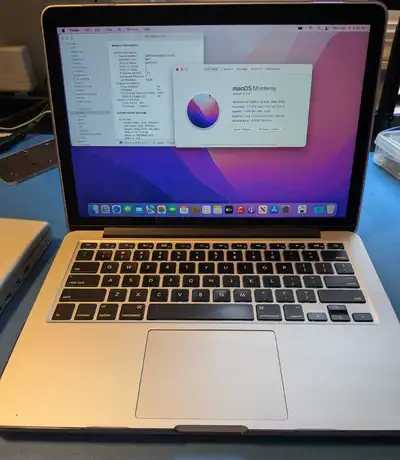 256GB 13" MacBook Pro 2015 with case, View more