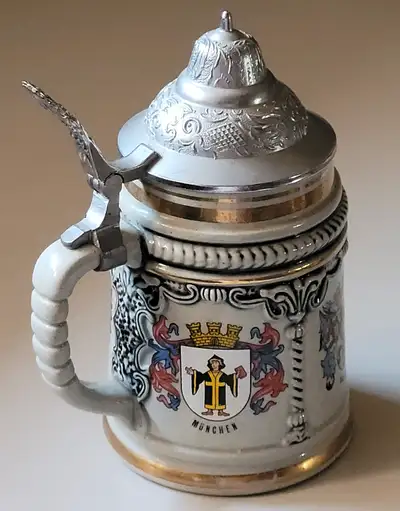 Vintage Original King3 Germany München Salzburg Wien Tirol Stein, View more