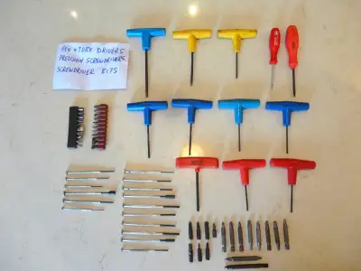 66 Pc T Handle Hex Torx Drivers, Micro Screwdrivers, Drive Bits, View more