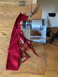 Rug hooking wool and Bolivar cutter