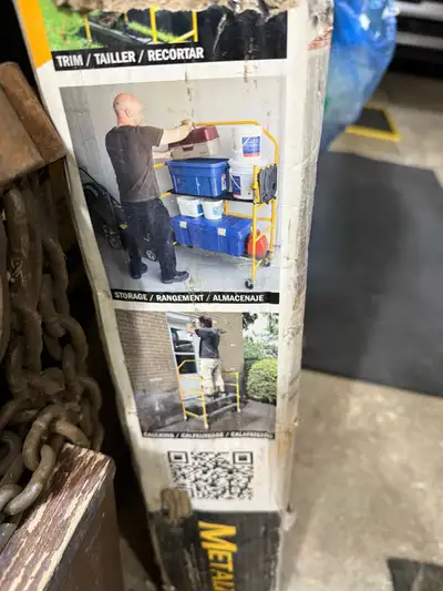 I am selling a new in box … Metaltech Jobsite Series Deluxe 4' Work Platform. This sturdy and versat...