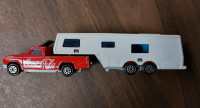 Hot Wheels Coca Cola Truck and RV Trailer Vintage