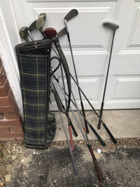 Vintage golf set 