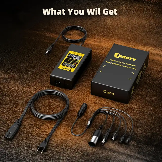 UL 42V 2A Electric Scooter Charger for 36V Batteries, 5-in-1 Plu in eBike in Oshawa / Durham Region - Image 7