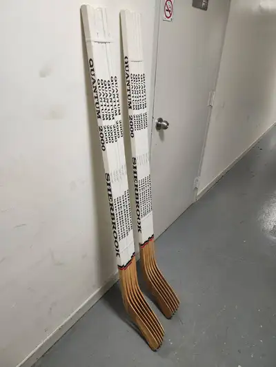 SHERBROOK QUANTUM 2000 HOCKEY STICKS all left hand. New as seen, View more