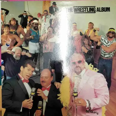 WWF : WRESTLING ALBUM LP 