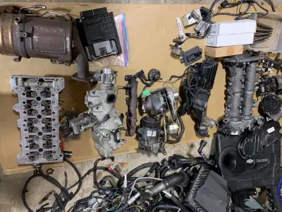 2014-2015 Chevrolet Cruze Diesel engine used parts 1. Exhaust Gas Re-circulation (Egr) Valve Cooler...