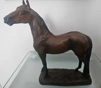 Cold Cast Bronze Statue of a Majestic Horse, View more