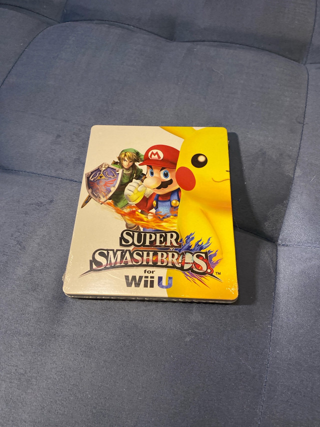 New in package - super smash bros Steelbook for wiiu in Nintendo Wii U in Ottawa
