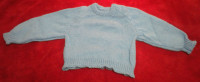 Toddlers Baby Sweater 17 Light Blue $50.00