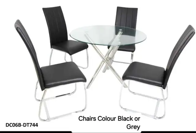 Brand New 4 seater dining set for sale near me  in Dining Tables & Sets in Hamilton - Image 2