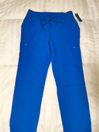 Jaanuu Royal Blue Women's 7-Pocket Scrub Pant