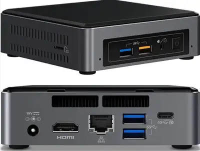 INTEL NUC I5-7260U / 32GB MEM / 512GB NVME SSD WINDOWS 11 23H2 ACTIVATED