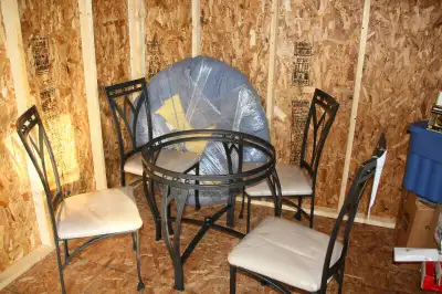 Table and chairs, View more