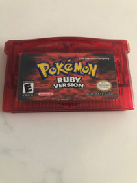 Pokemon Ruby Nintendo Gameboy Advance