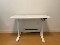 Desk with Electric Height Adjustment