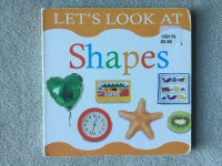 BRAND NEW - LET’S LOOK AT SHAPES BOARD BOOK