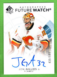 2017-18 SP Authentic Future Watch Inscribed Autographs #123