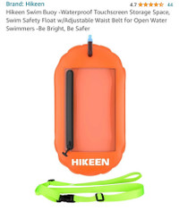 New Hiken Swim Safety Float w/Adjustable  Belt for Open Water