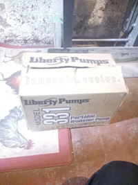 New in the box-Liberty 331 transfer pump