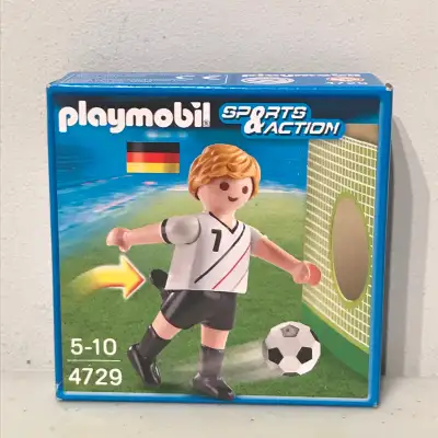 Germany Playmobil Soccer Sports Action Figure 4729 like Lego New, View more