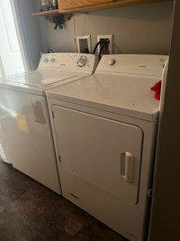 Washer for sale, Drier basically to give away. 