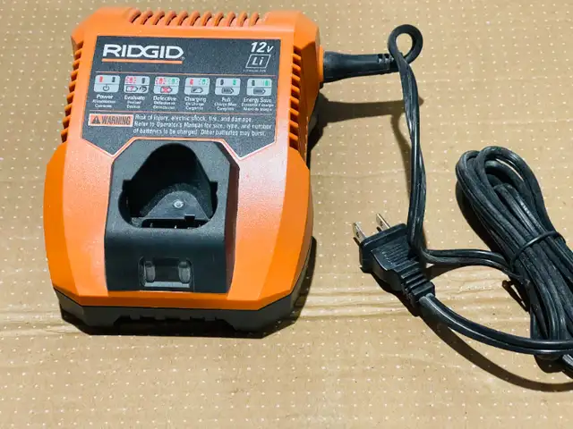 RIDGID 12V Lithium-Ion Charger $29.95 each in Power Tools in Markham / York Region - Image 3