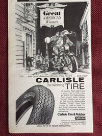 1975 Carlisle Tire & Rubber Original Ad