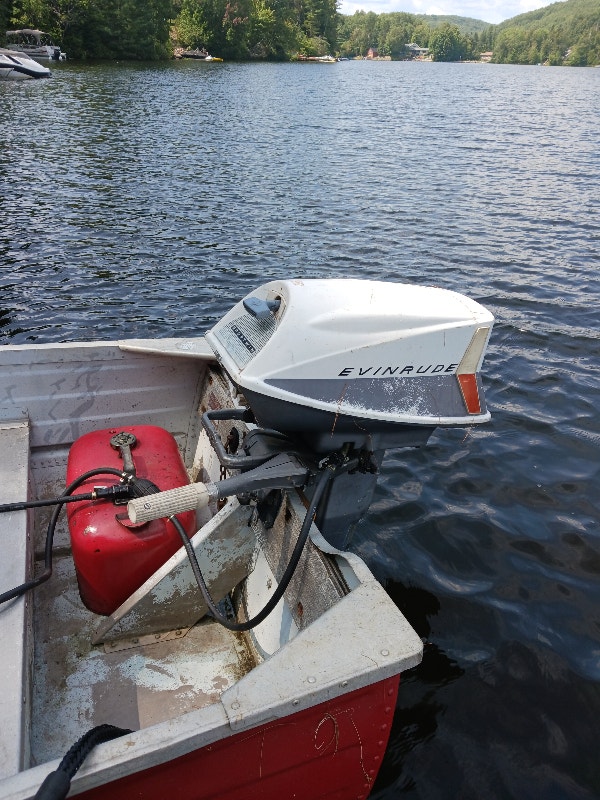 Evinrude 9.8hp outboard motor Powerboats & Motorboats Renfrew Kijiji