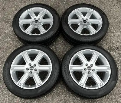 Wheels: Silver 19 Inch OEM Fitment: Land Rover Range Rover Evoque, Volvo XC60 / XC90, Etc. Quantity:...