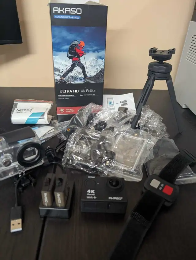 Akaso EK7000 4K WiFi Action Camera  in Cameras & Camcorders in City of Toronto - Image 2