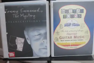 Livres de partitions de musique pour la guitare, View more