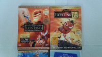 Lion King, Lion King 1.5, Brother Bear, Emperors New Groove DVD