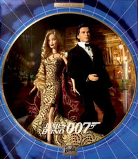 James Bond 007 Ken & Barbie Gift Set *NEW* 2002
