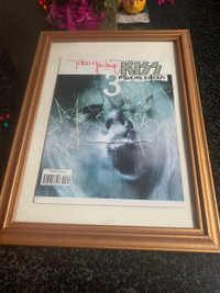Rare "Todd McFarlane " Signed Kiss Psycho Circus 3 " Framed