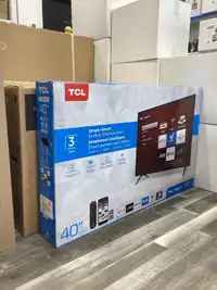 TCL 40” CLASS 3-SERIES FHD LED ROKU SMART TV