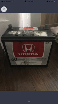 Old Honda battery 30$ MUST GO 