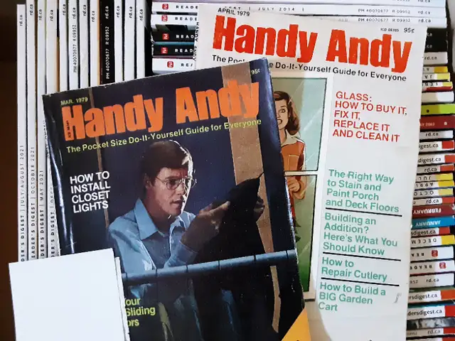 Handy Andy, Magazines from 197962863728504706122