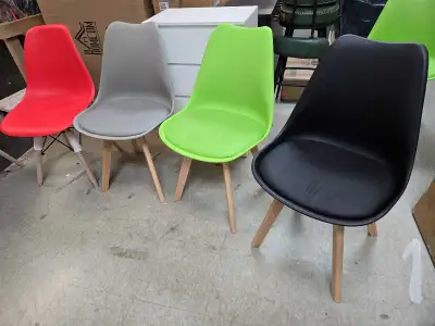 New Arrival! Dining Chair with wooden legs, View more