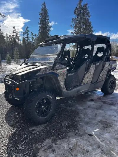 2015 commander max 9600km. Dump box, power steering, trailer hitch,winch, Light bar, sound system. L...
